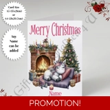 A5 or A4 Personalised Card - Merry Chr..