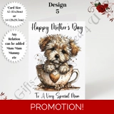 A5 or A4 Personalised Greeting Card - ..