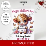 A5 or A4 Personalised Greeting Card - ..