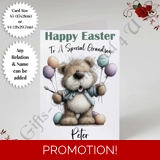 A5 or A4 Personalised Card - Happy Eas..