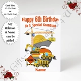 A5 or A4 Personalised Greeting Card - ..