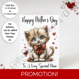 A5 or A4 Personalised Greeting Card - ..