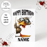 A5 or A4 Personalised Greeting Card - ..