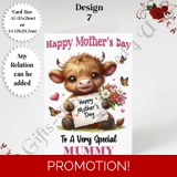 A5 or A4 Personalised Greeting Card - ..