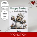A5 or A4 Personalised Card - Happy Eas..
