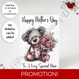 A5 or A4 Personalised Greeting Card - ..