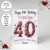A5 or A4 Personalised Greeting Card - ..