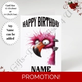 A5 or A4 Personalised Greeting Card - .. A5 or A4 Personalised Greeting Card - ..
