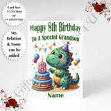 A5 or A4 Personalised Greeting Card - ..