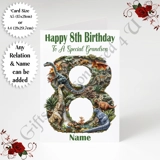 A5 or A4 Personalised Greeting Card - ..