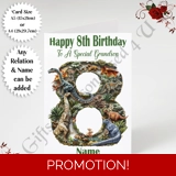 A5 or A4 Personalised Greeting Card - .. A5 or A4 Personalised Greeting Card - ..