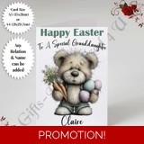 A5 or A4 Personalised Card - Happy Eas..