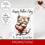 A5 or A4 Personalised Greeting Card - ..