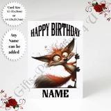 A5 or A4 Personalised Greeting Card - ..