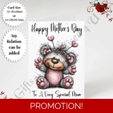 A5 or A4 Personalised Greeting Card - ..