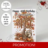 A5 or A4 Personalised Greeting Card - ..