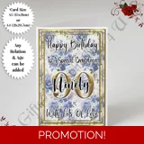A5 or A4 Personalised Greeting Card - ..
