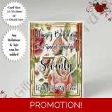 A5 or A4 Personalised Greeting Card - ..
