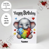 A5 or A4 Personalised Greeting Card - ..