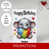 A5 or A4 Personalised Greeting Card - ..