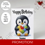 A5 or A4 Personalised Greeting Card - ..