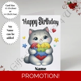 A5 or A4 Personalised Greeting Card - ..