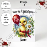A5 or A4 Personalised Greeting Card - ..