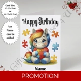 A5 or A4 Personalised Greeting Card - ..