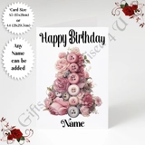 A5 or A4 Personalised Greeting Card - ..