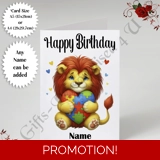 A5 or A4 Personalised Greeting Card - ..
