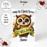 A5 or A4 Personalised Greeting Card - ..