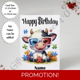 A5 or A4 Personalised Greeting Card - ..
