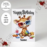 A5 or A4 Personalised Greeting Card - ..