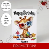 A5 or A4 Personalised Greeting Card - ..