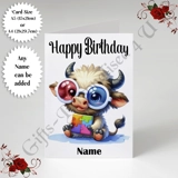 A5 or A4 Personalised Greeting Card - ..