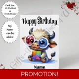 A5 or A4 Personalised Greeting Card - ..