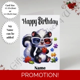 A5 or A4 Personalised Greeting Card - ..
