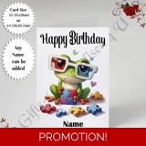 A5 or A4 Personalised Greeting Card - ..