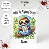 A5 or A4 Personalised Greeting Card - ..