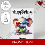 A5 or A4 Personalised Greeting Card - .. A5 or A4 Personalised Greeting Card - ..