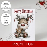 A5 or A4 Personalised Card - Merry Chr..