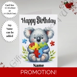 A5 or A4 Personalised Greeting Card - ..