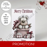 A5 or A4 Personalised Card - Merry Chr..