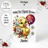 A5 or A4 Personalised Greeting Card - ..
