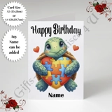 A5 or A4 Personalised Greeting Card - ..