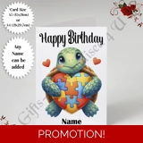 A5 or A4 Personalised Greeting Card - .. A5 or A4 Personalised Greeting Card - ..