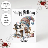 A5 or A4 Personalised Greeting Card - ..