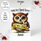 A5 or A4 Personalised Greeting Card - ..