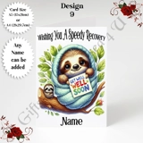 A5 or A4 Personalised Greeting Card - ..