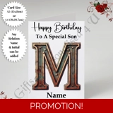 A5 or A4 Personalised Card - Happy Bir.. A5 or A4 Personalised Card - Happy Bir..